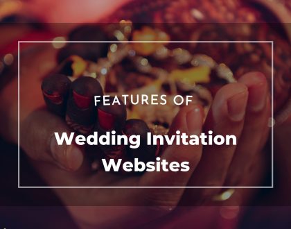 Features of wedding invitation websites